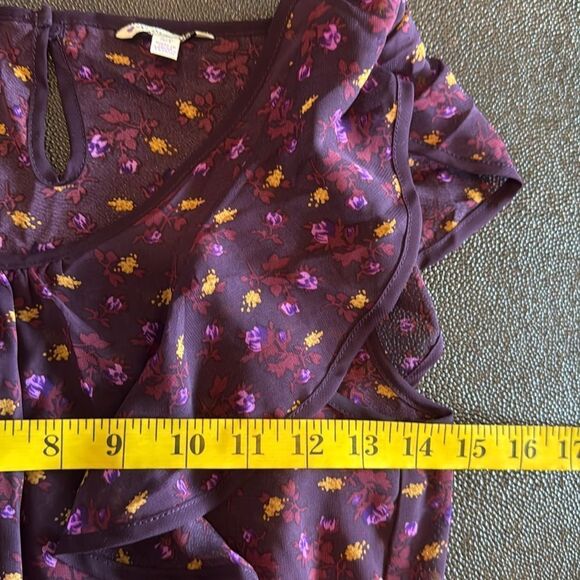 Bundle of Two Dresses purple Flutter Sleeves size small - Picture 12 of 12